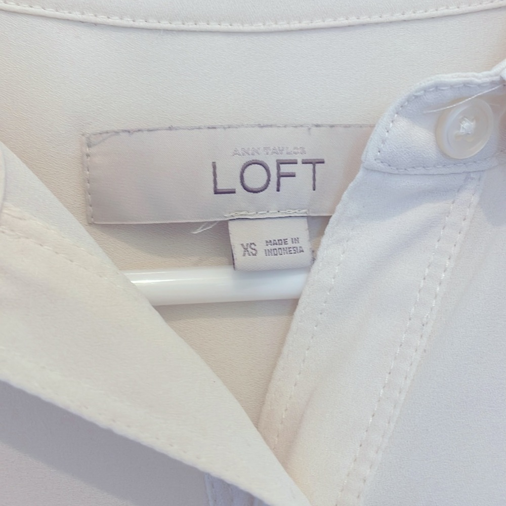 Loft button collared blouse - Picture 3 of 5